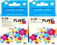 FLWR HP 336 en 342 Multipack zwart en kleur Front box
