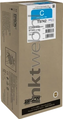 Epson T9742 cyaan Front box