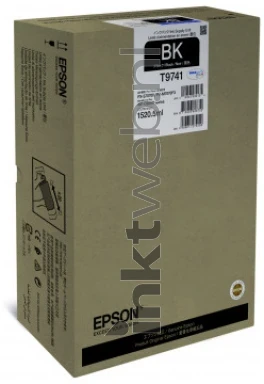 Epson T9741 zwart Front box