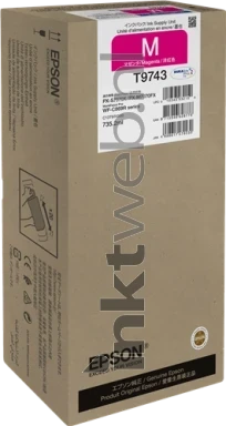 Epson T9743 magenta Front box