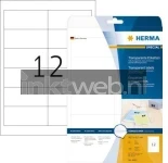 Herma 4682 folie-etiketten 97x42,3 MM transparante mat (Origineel)