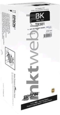 Epson T8381 zwart Front box
