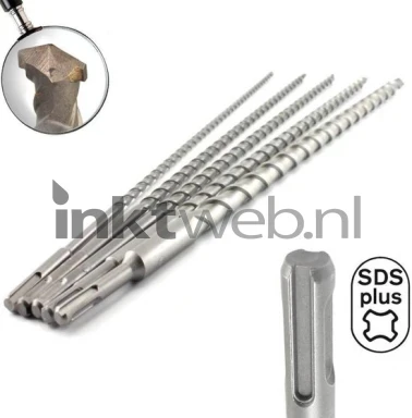 Höfftech Boorset 600mm SDS 5 delig