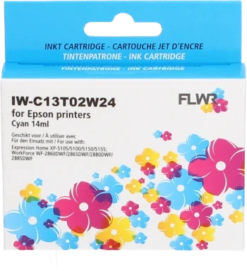 FLWR Epson 502XL cyaan