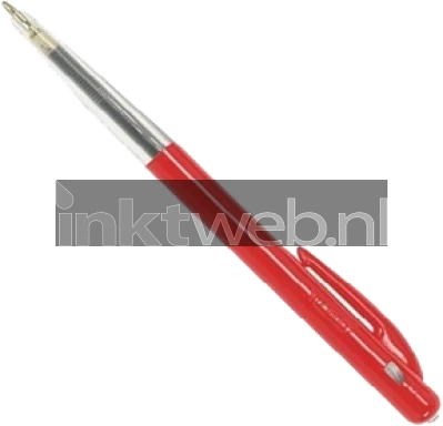 BIC Balpen Clic M10 rood
