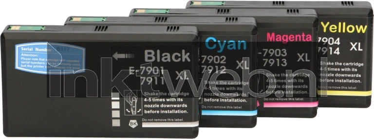 Huismerk Epson 79XL Multipack zwart en kleur