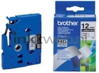 Brother HGE-131 zwart op transparant breedte 12 mm