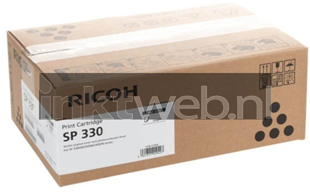 Ricoh SP 330L zwart Front box