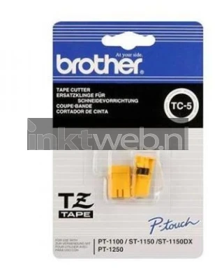 Brother P-Touch TC5V2 reserve snij-eenheid Front box
