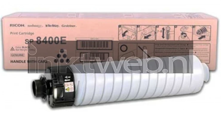 Ricoh SP 8400 zwart Combined box and product