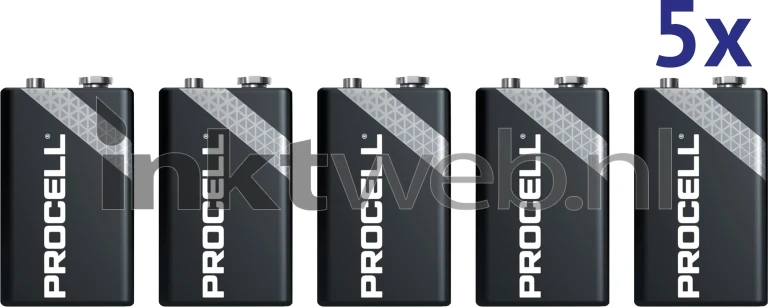 Procell 9V 5-pack