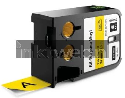 Dymo XTL 1868773 24mm zwart Product only