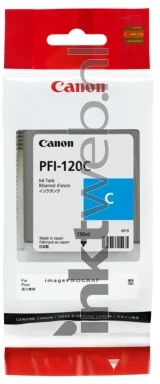 Canon PFI-120 cyaan Front box