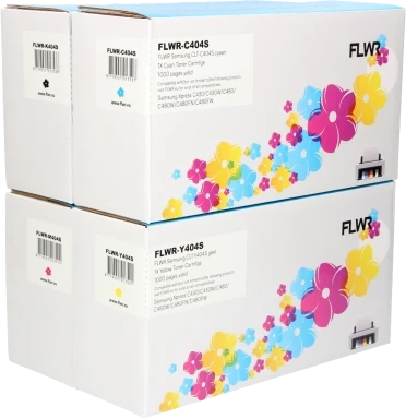 FLWR Samsung CLT-P404C Multipack zwart en kleur
