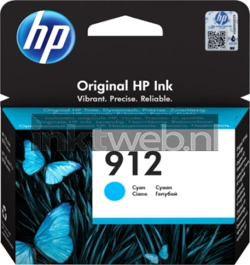 HP 912 cyaan