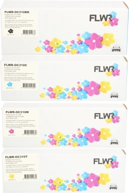 FLWR Oki 44469 multipack zwart en kleur
