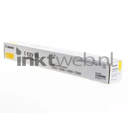 Canon C-EXV 51L geel