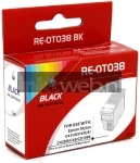 Epson T038 zwart voorkant doosje Front box