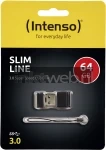 Intenso Slim Line USB-stick 64GB  (Origineel)