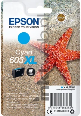 Epson 603XL cyaan