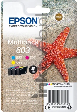 Epson 603 3-pack kleur