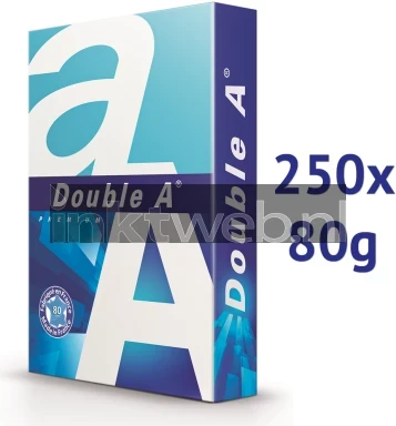 Double A papier 250 vellen halve pallet (80 grams) wit