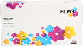 FLWR HP 117A geel (Huismerk (compatible))