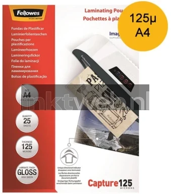 Fellowes lamineerhoezen A4 2x125 micron