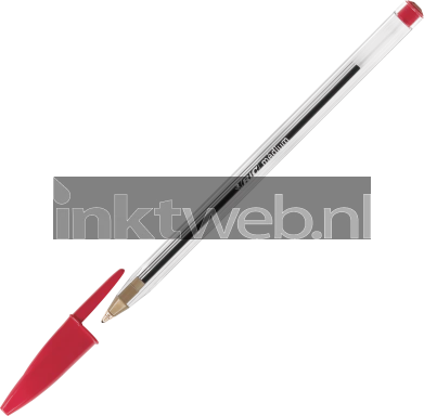 BIC Balpen Cristal medium rood