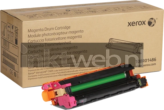 Xerox 108R01486 magenta Combined box and product