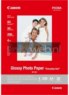 Canon GP-501 Fotopapier 20 stuks Glans | A4 | 170 gr/m² 20 stuks