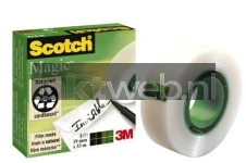 Scotch magic 810 onzichtbare plakband 19x32,9 mm transparant (Origineel)