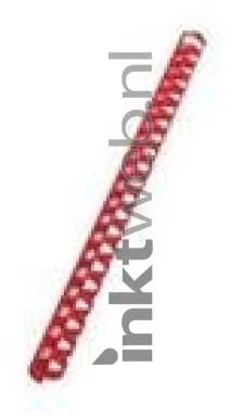 Fellowes Bindrug 6mm 21 rings rood