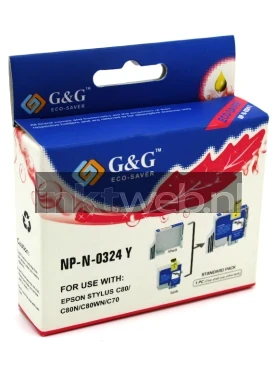 Epson T0324 geel voorkant doosje Front box