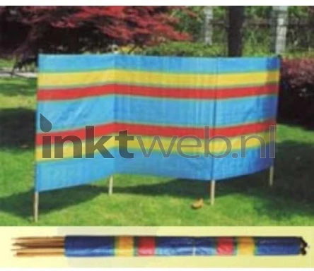 Summertime windscherm 4m polypropyleen rood