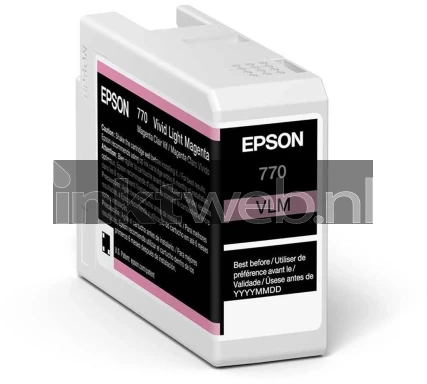Epson Singlepack Vivid Light Magenta T46S6 UltraChrome Pro 10 inkt licht magenta Product only