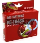 Epson T0485 licht cyaan voorkant doosje Front box