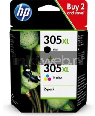 HP 305XL Multipack (Anders) zwart en kleur
