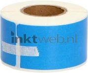 Huismerk Dymo 99010 130 labels per rol blauw Product only