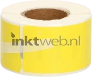 Huismerk Dymo 99010 130 labels per rol geel Product only