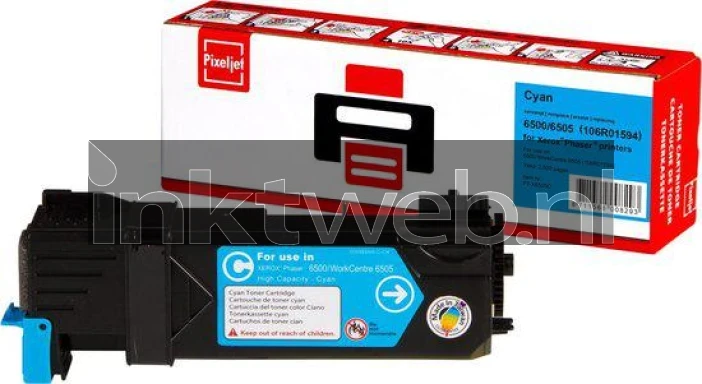 FLWR Xerox Phaser 6500 / WorkCentre 6505 (Opruiming Pixeljet!) cyaan
