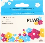 FLWR HP 363 cyaan (Huismerk (compatible))