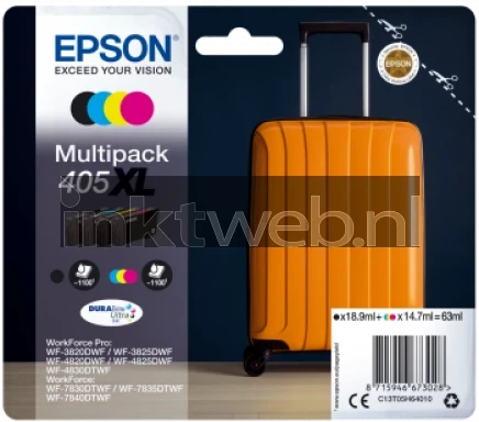 Epson 405XL Multipack zwart en kleur