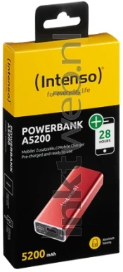 Intenso A5200 Powerbank rood