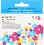 FLWR Epson T0712 cyaan Front box