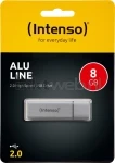 Intenso Intenso Alu Line USB flash drive 8GB Zilver Front box