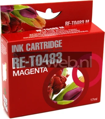 Huismerk Epson T0483 magenta