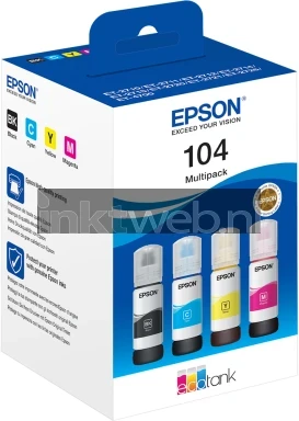 Epson 104 Multipack zwart en kleur