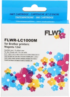 Huismerk Brother LC-970M / LC-1000M magenta Front box