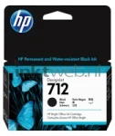 HP 712XL zwart (Origineel Hoge Capaciteit)